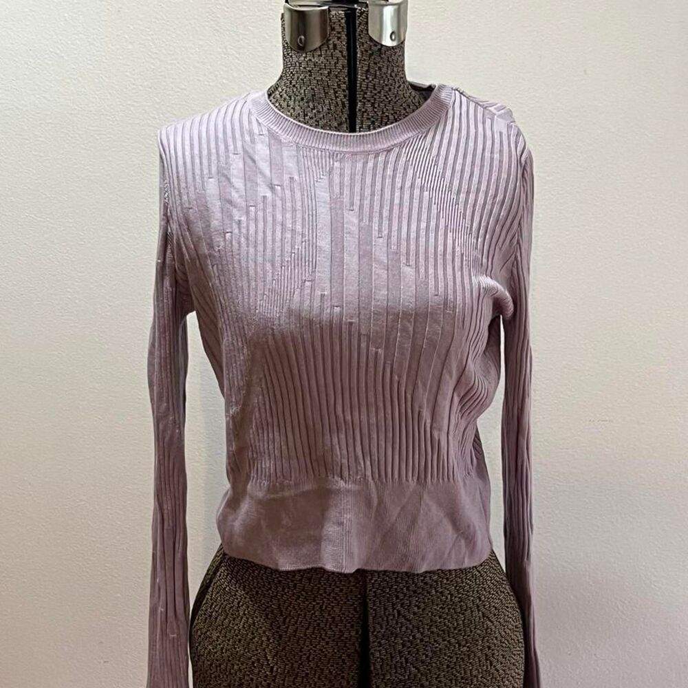 Topshop Women's Purple and Pink Top